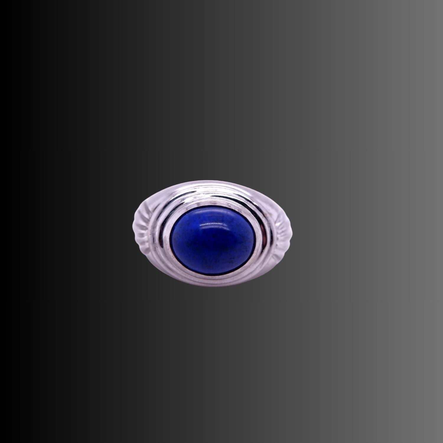 Vintage  1980s/1990s Boucheron Jaipur Lapis Lazuli Ring in 18ct Yellow Gold