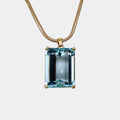 Large Aquamarine Pendant