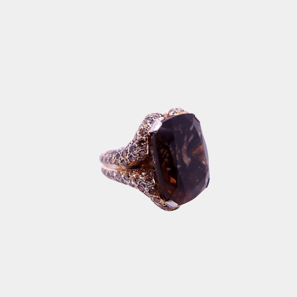 Smokey Quartz Ring