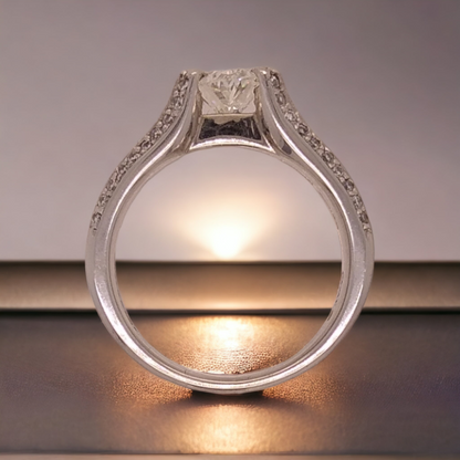 Oval Diamond Ring