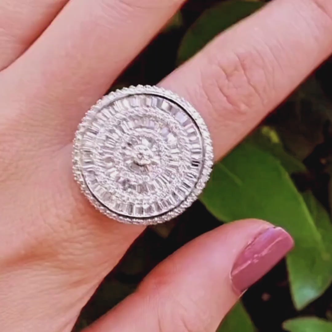 Diamond Cocktail Ring